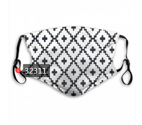 2021 new #75 Dust mask with filter->nfl dust mask->Sports Accessory